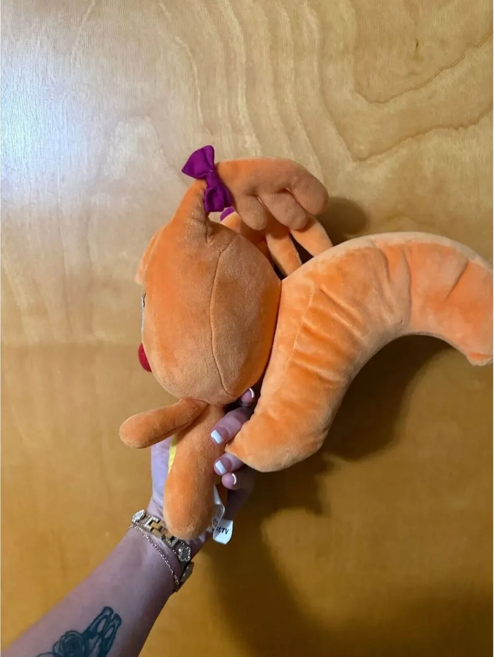 Baby First TV Plush Sammy The Squirrel Orange 11